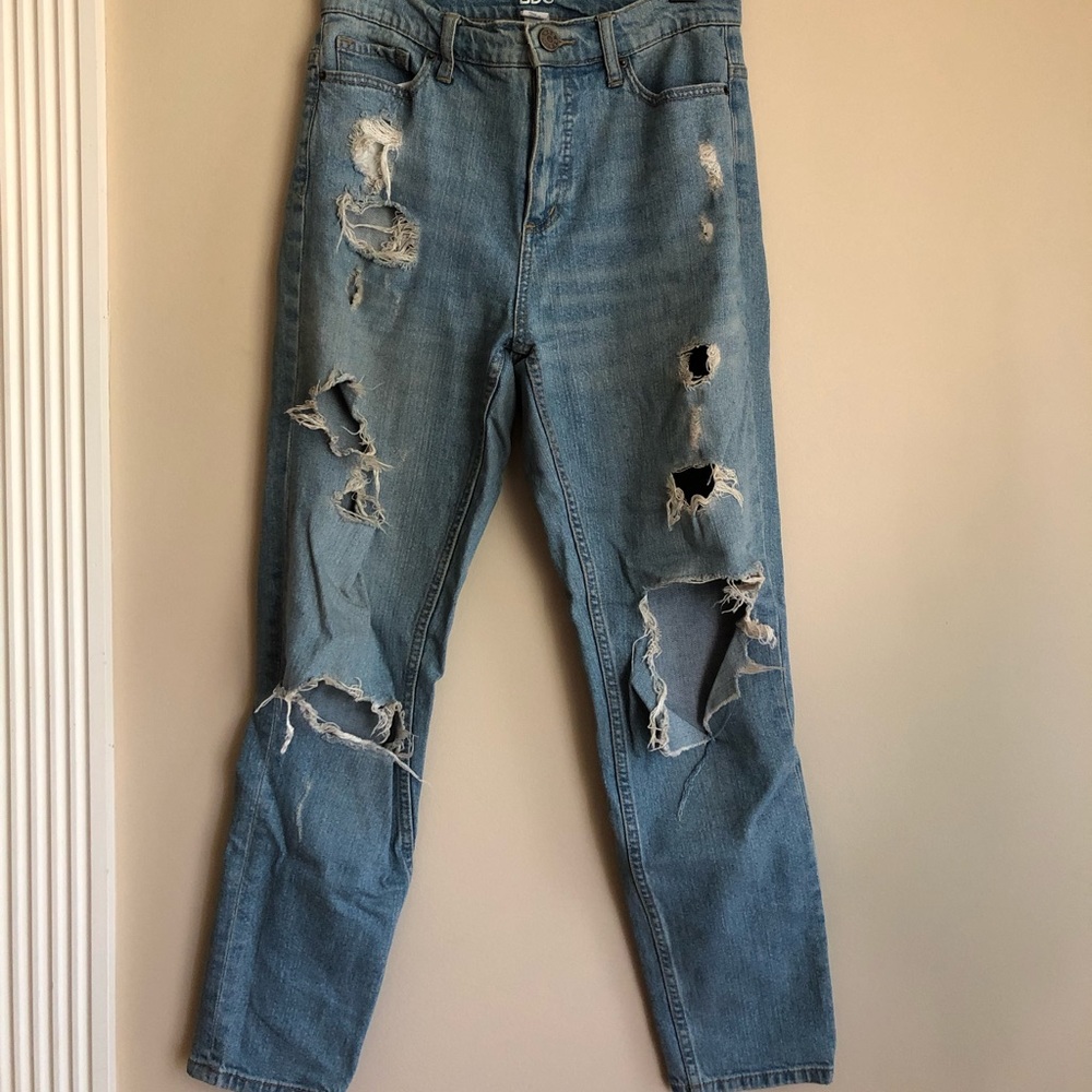 Ripped Mom Jeans